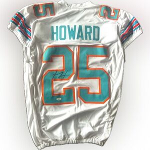 Xavien Howard Signed Autographed Miami Dolphins Football Jersey